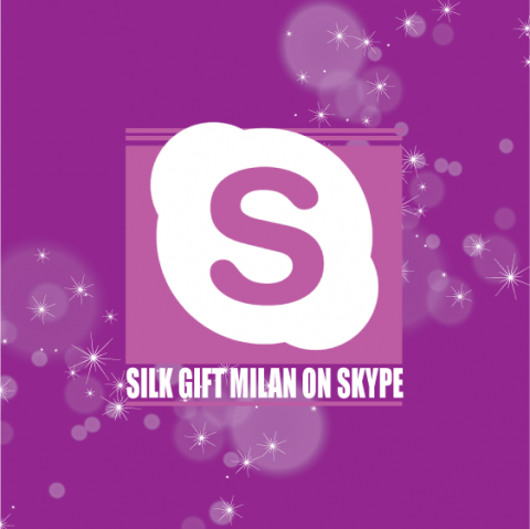 smartphone, skype, consente d'immagine, personal shopper, fashion,silk gift milan