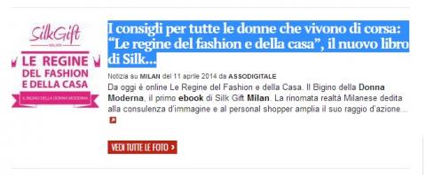 I CONSIGLI PER TUTTE LE DONNE CHE VIVONO DI CORSA: “LE REGINE DEL FASHION E DELLA CASA”, IL NUOVO LIBRO DI SILK GIFT MILAN