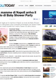 Per le mamme di Napoli arriva il servizio di Baby Shower Party Per le mamme di Napoli arriva il servizio di Baby Shower Party