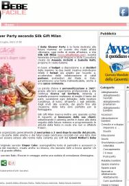Il Baby Shower Party secondo Silk Gift Milan